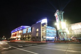 Nokia Theatre, part of the LA Live entertainment complex